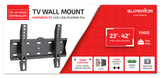 Supporto TV SUPERIOR da 23 a 42 pollici FIDEX ULTRA SLIM cod  SUPSTV001