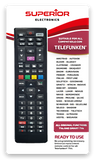 Telecomando universale per TV Telefunken e tutte le marche cod SUPTRB018