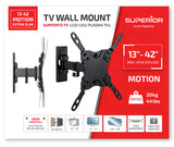 SUPSTV009 13 to 42 Inch Mobile TV Stand