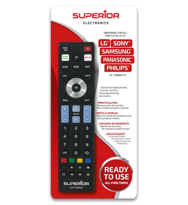 Universal Smart TV Remote Control LG-SAMSUNG-SONY-PHILIPS-PANASONIC SUPTRB019