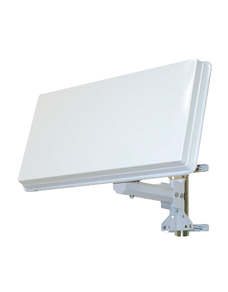 SAT antenna. FLAT LNB dish with 2 outputs