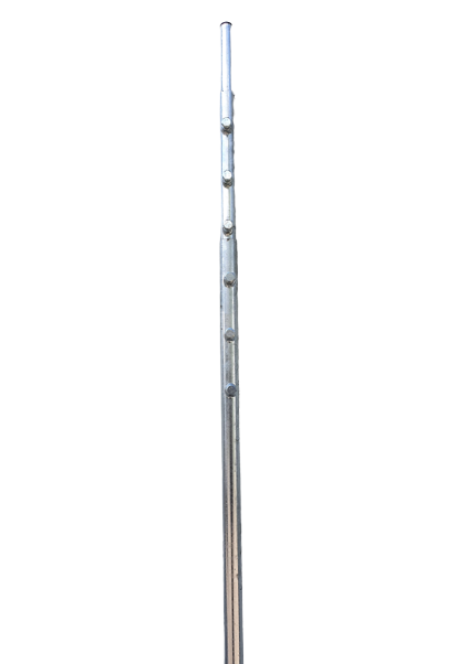 Telescopic pole (45 + 40 + 35 + 30 + 25) 2x5 sp 1,5 High mt 10 Heavy Series 0292