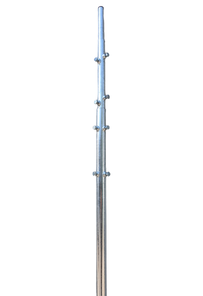 Telescopic pole (42 + 35) 2x2 sp 2,0 High 4 mt Heavy Series 0190