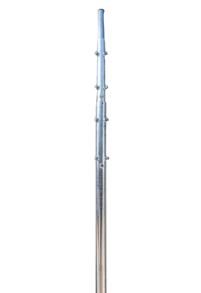 Telescopic pole (35 + 28) 3x2 sp 2,0 High 6 mt Heavy Series Cod 0192