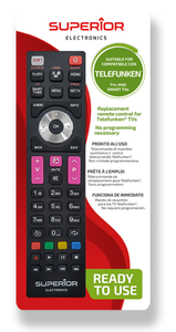 TV remote control TELEFUNKEN UNIVERSAL Smart SUPERIOR SUPTRB016
